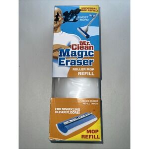 2013 Mr. Clean Magic Eraser Roller‎ Mop Refill Type B New In Original Box